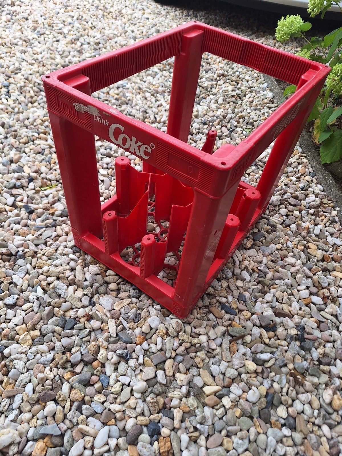 Vintage Rode Coca-Cola Krat - Drankkrat, Ophalen, Gebruikt, Minder dan 35 cm, Minder dan 50 cm