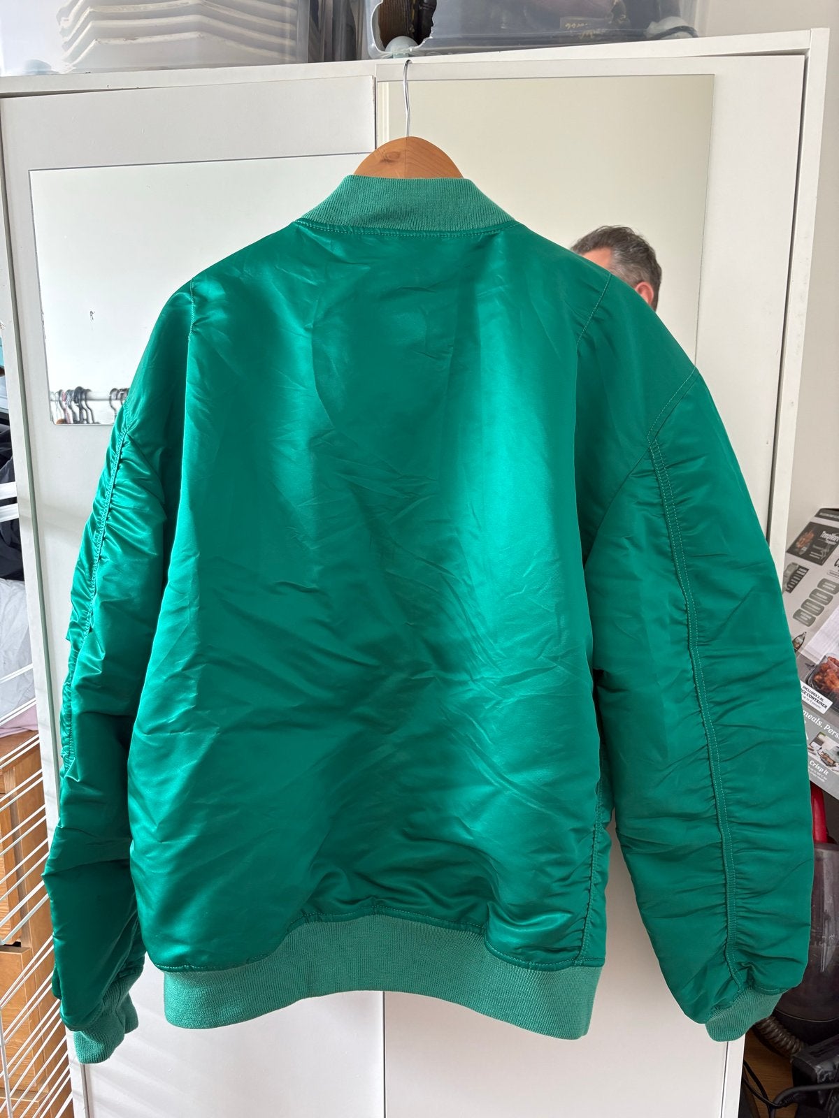 Nieuwe Alpha Industries Bomberjack - Groen, Maat L, Kleding | Heren, Jassen | Zomer, Ophalen of Verzenden, Nieuw, Maat 52/54 (L)