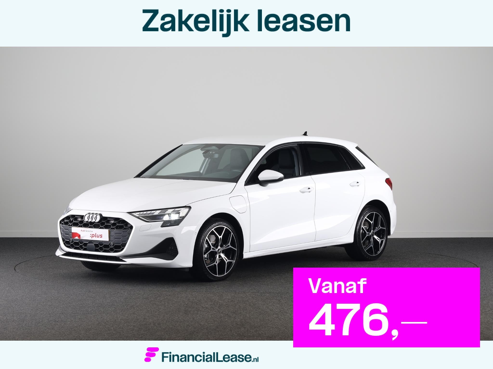 Audi A3 Sportback 40 TFSI e Pro Line 204pk | Private Lease, 12 maanden, Stof, 1498 cc, Euro 6