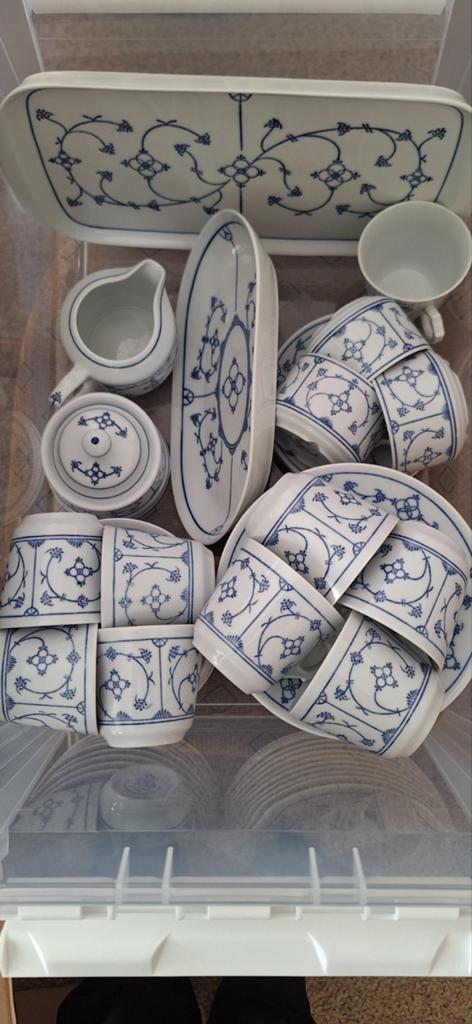 Blau saks servies, Huis en Inrichting, Keuken | Servies, Ophalen, Overige stijlen