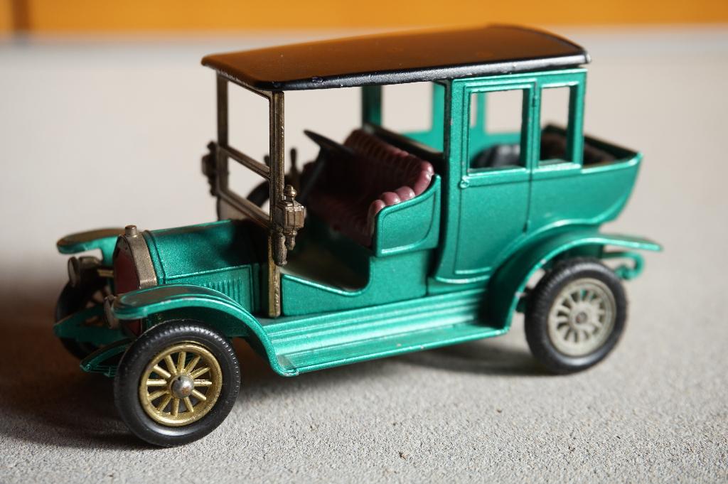 Mercedes Benz Laudette 1910, Ophalen of Verzenden, Zo goed als nieuw, Auto, Matchbox