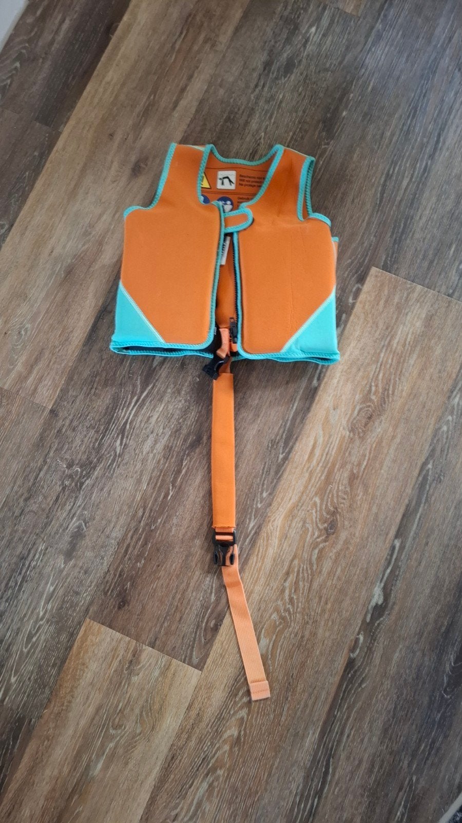 Zwemvest voor kinderen - Oranje/Blauw, Ophalen of Verzenden, Gebruikt, Onbekend, Jongetje of Meisje