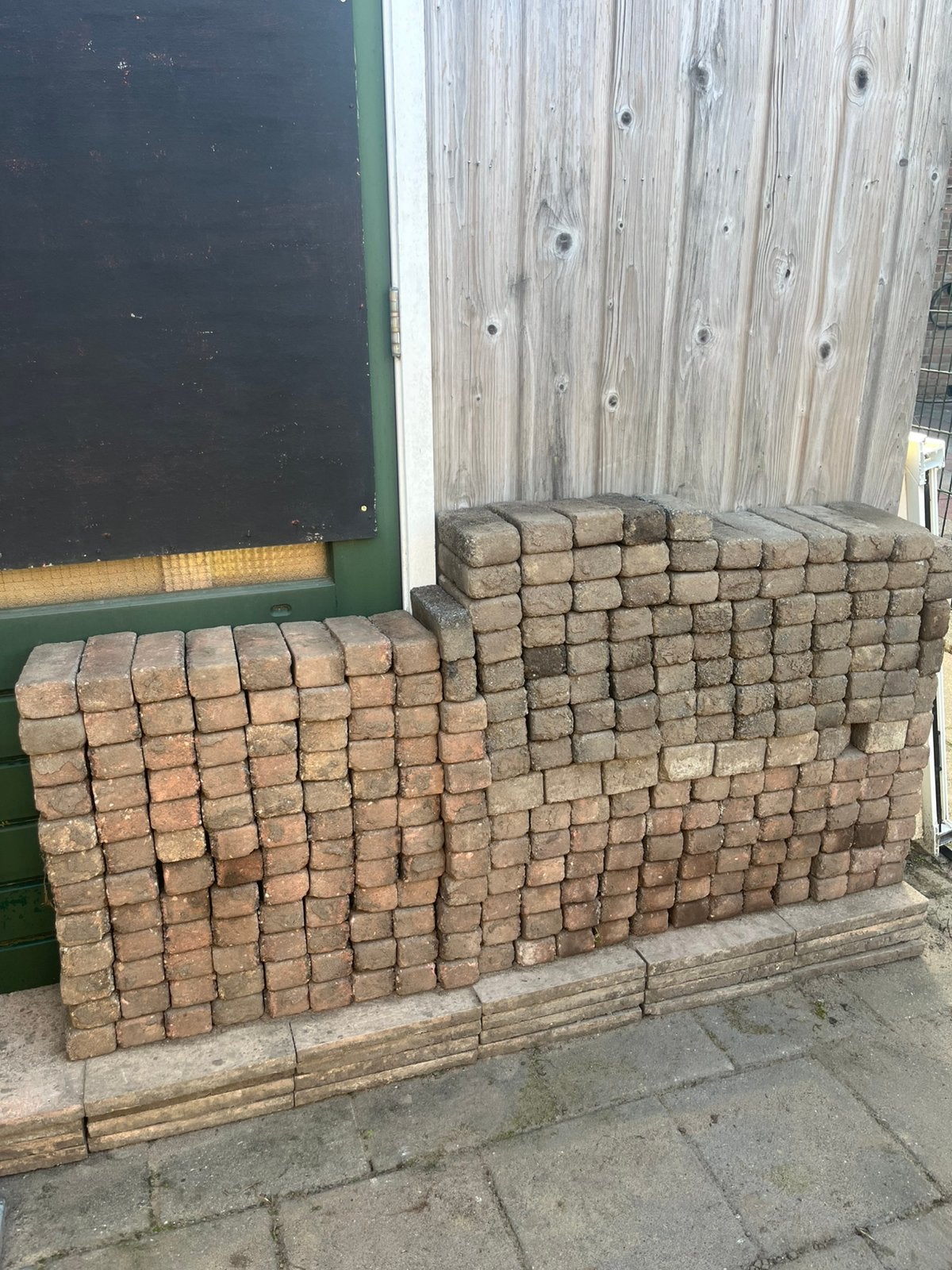 Tuintegels, Tuin en Terras, Ophalen, Gebruikt, Overige materialen