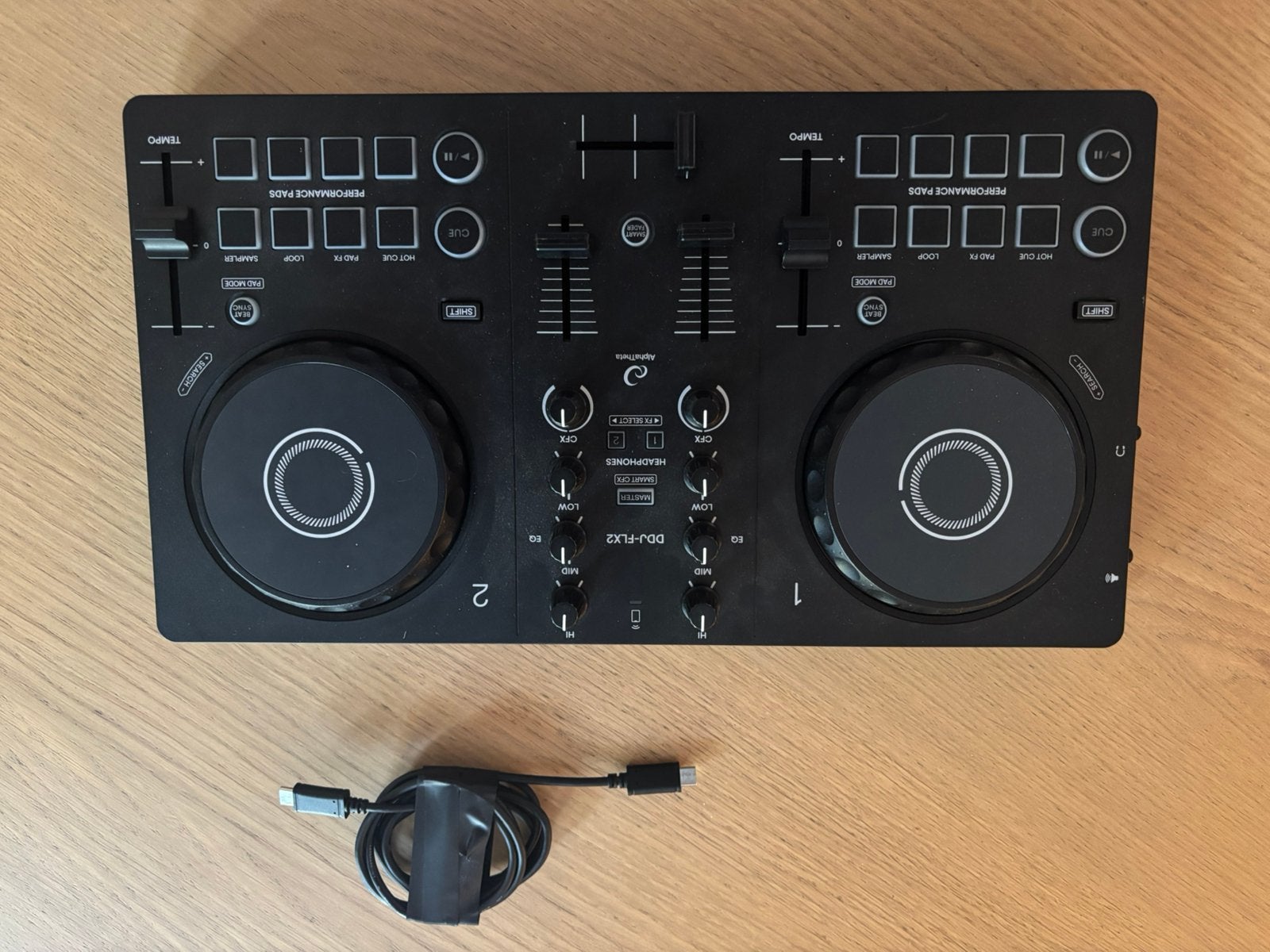 ALPHATHETA DDJ-FLX2 MIDI-controller DJ-set, Muziek en Instrumenten, Dj-sets en Draaitafels, Ophalen of Verzenden, Zo goed als nieuw