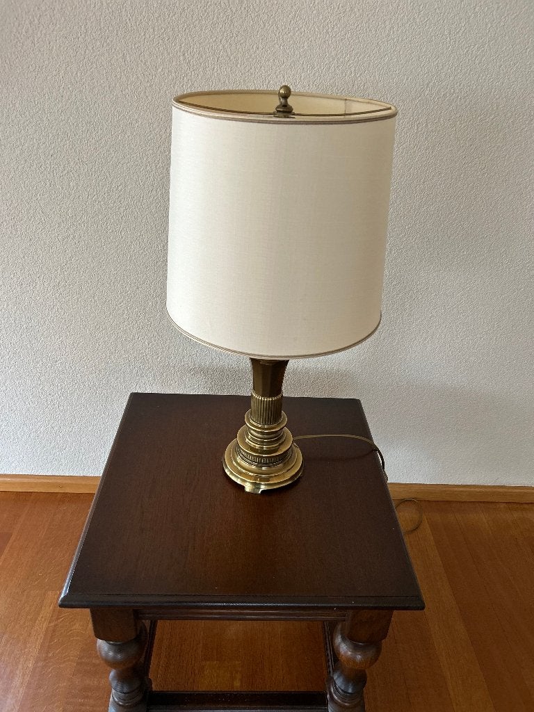 Klassieke schemerlamp, Overige merken, Metaal, Met kap, Zo goed als nieuw