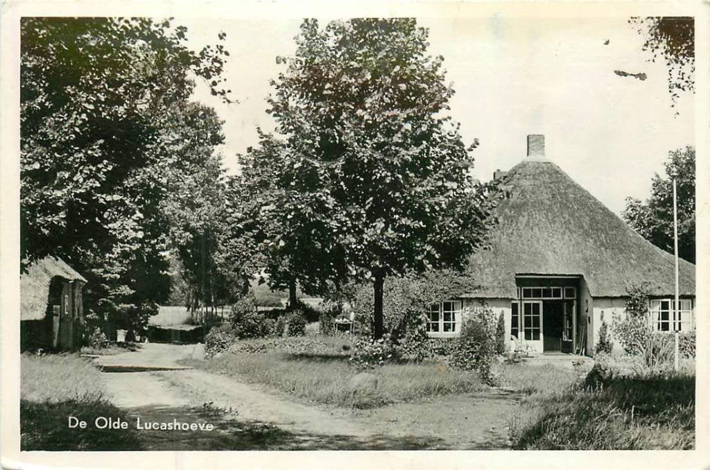 381-087-009 Lemele De Olde Lucashoeve, Verzamelen, Ansichtkaarten | Nederland, Verzenden, Voor 1920, Overijssel