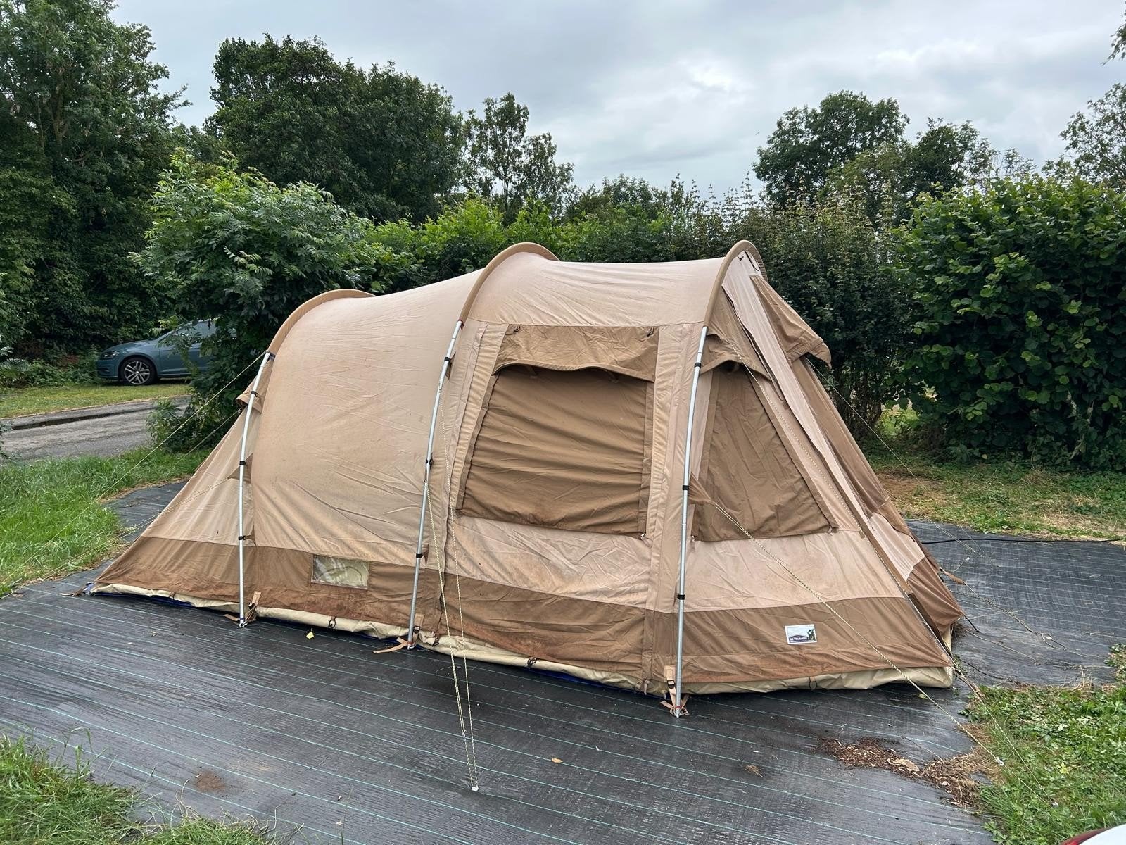 De Vrijbuiter tunneltent - Ruime tent, Caravans en Kamperen, Ophalen, Gebruikt, Tot en met 3