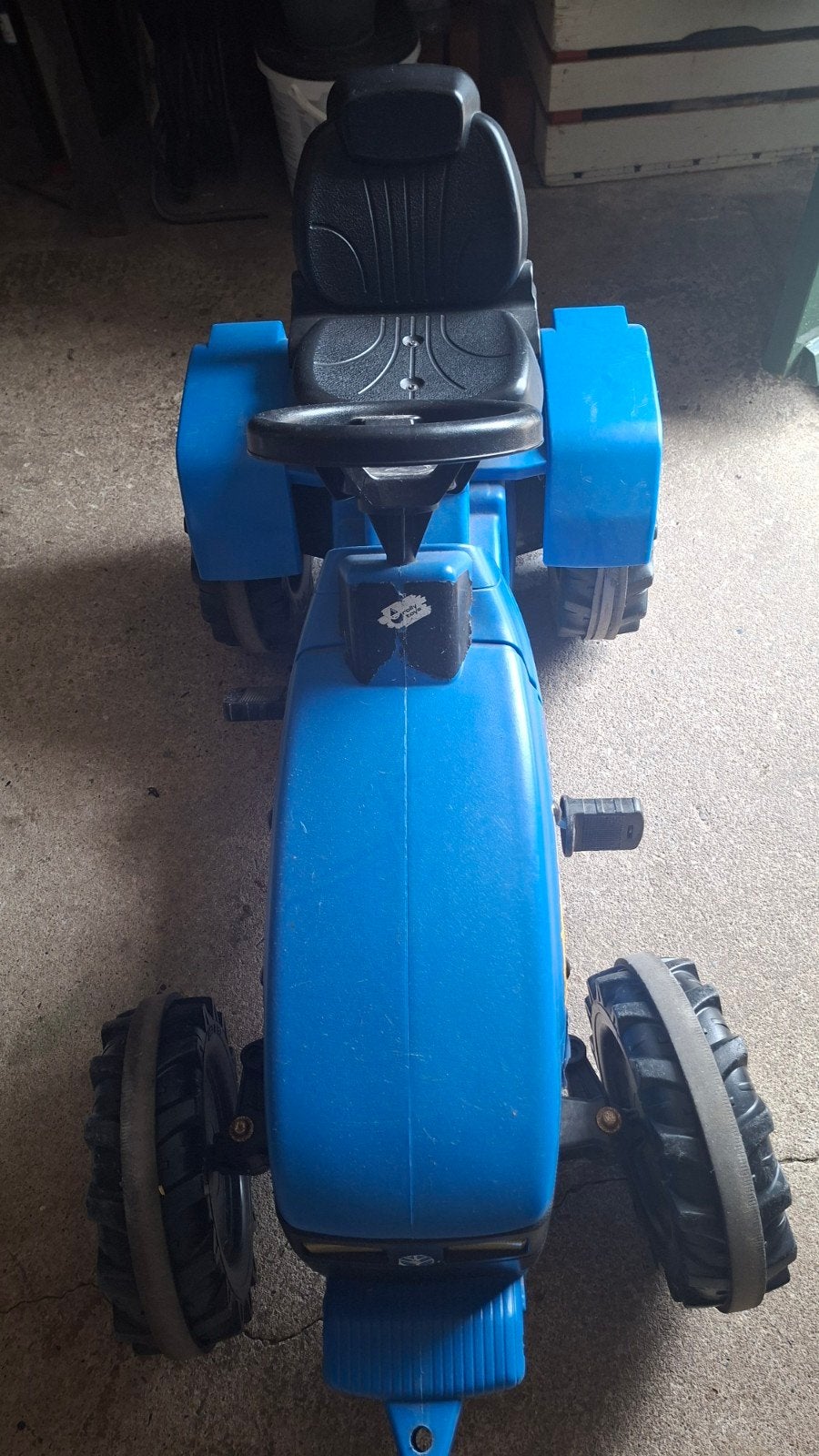 te koop blauwe tractor, Ophalen, Gebruikt, Overige merken