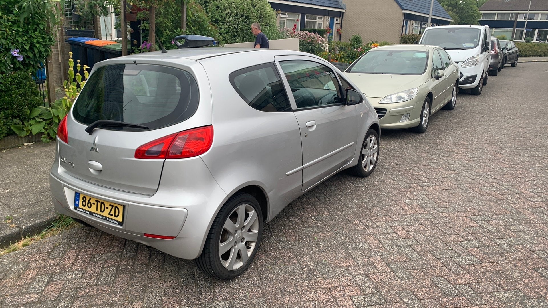 Mitsubishi Colt 1.3 Mivec CZ3 2006 Grijs, Voorwielaandrijving, Stof, Colt, Origineel Nederlands