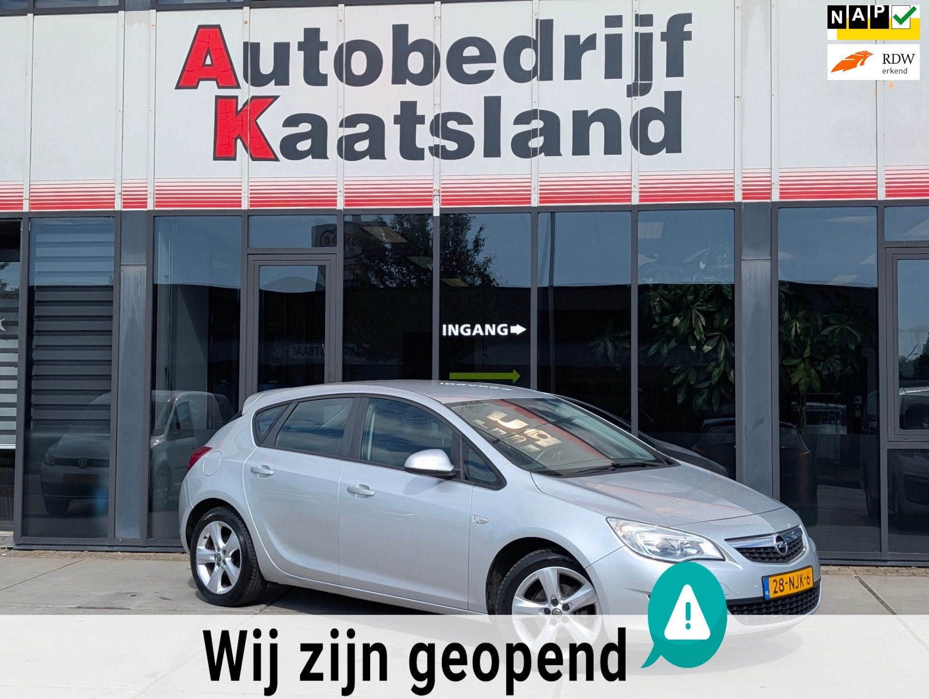 Opel Astra 1.6 Edition - Clima - Cruise -, Auto's, Opel, Voorwielaandrijving, Euro 5, Stof, 4 cilinders