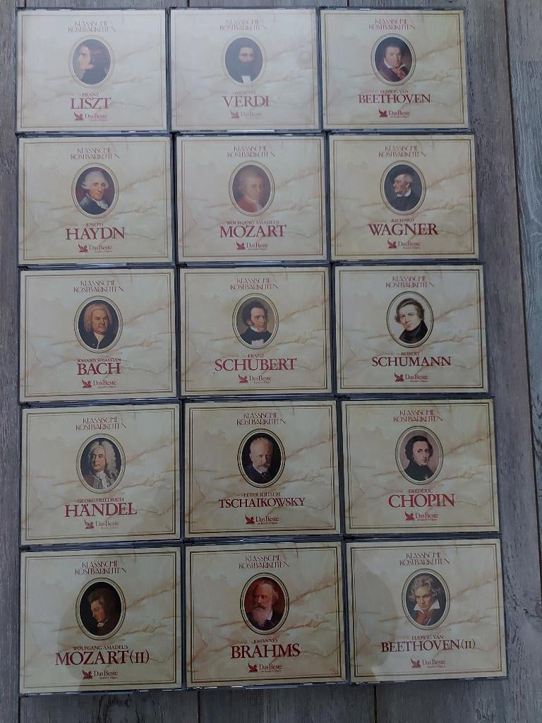15 klassieke cd-boxen-  (45 stuks cd's, Readest Digest), Ophalen of Verzenden, Classicisme, Zo goed als nieuw, Kamermuziek