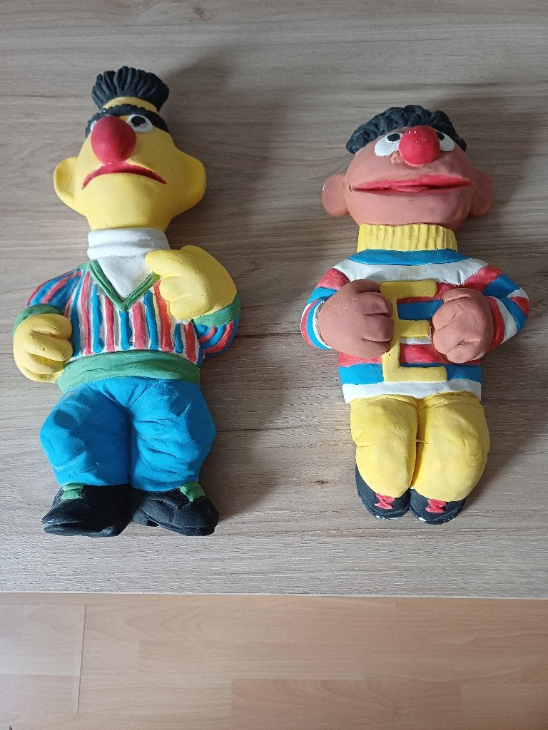 kinder gips verguren Bert en Ernie, Verzamelen, Ophalen, Zo goed als nieuw, Overige typen