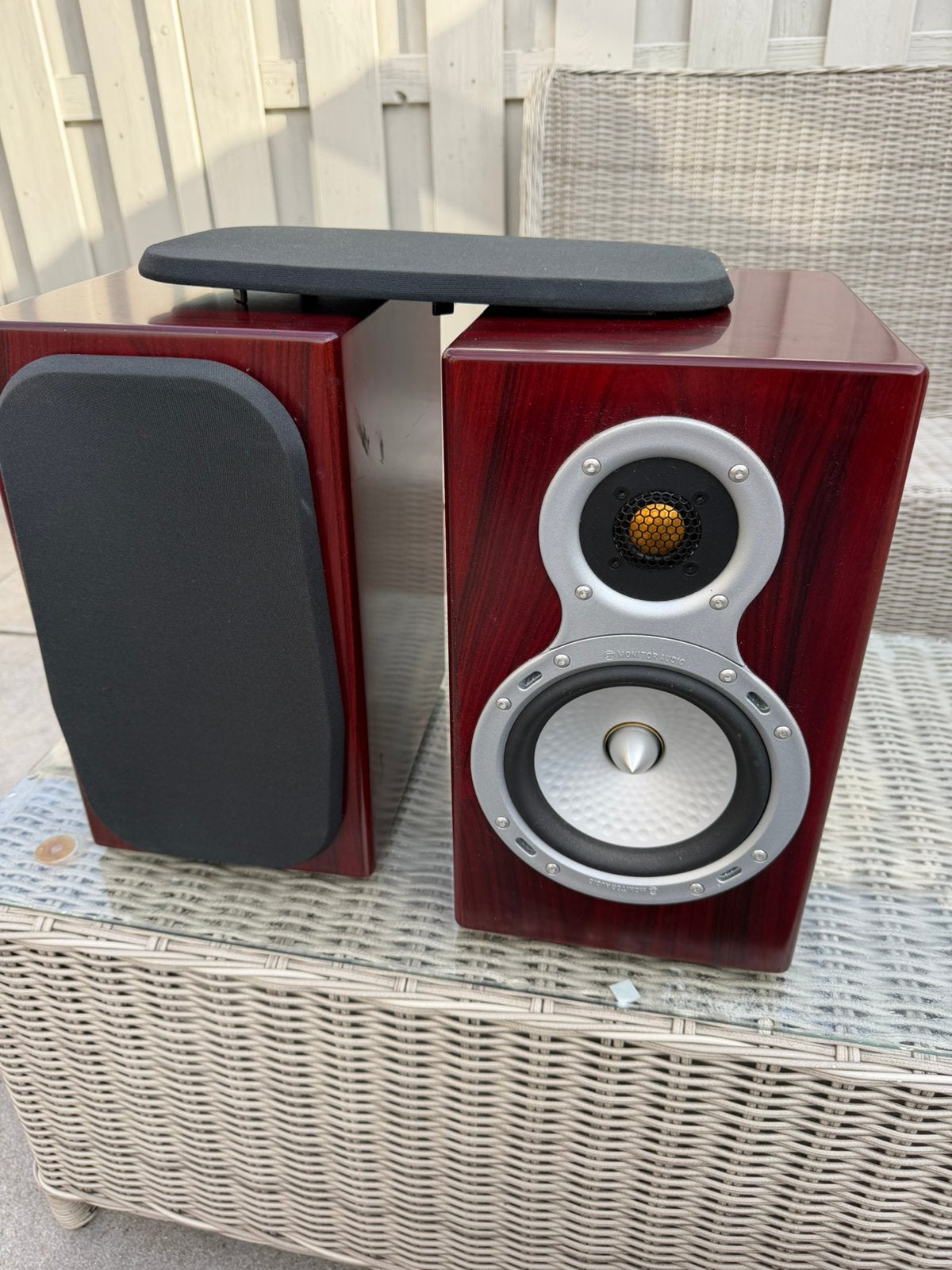 Set Monitor Audio Gold Signature GS 10 speakers en kabel, Ophalen of Verzenden, Zo goed als nieuw, Monitor Audio