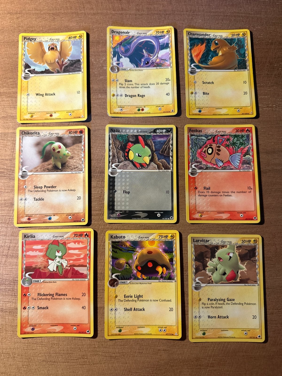 Zeldzame Delta Species Pokémonkaarten - Diverse Collectie, Ophalen of Verzenden, Gebruikt, Meerdere kaarten