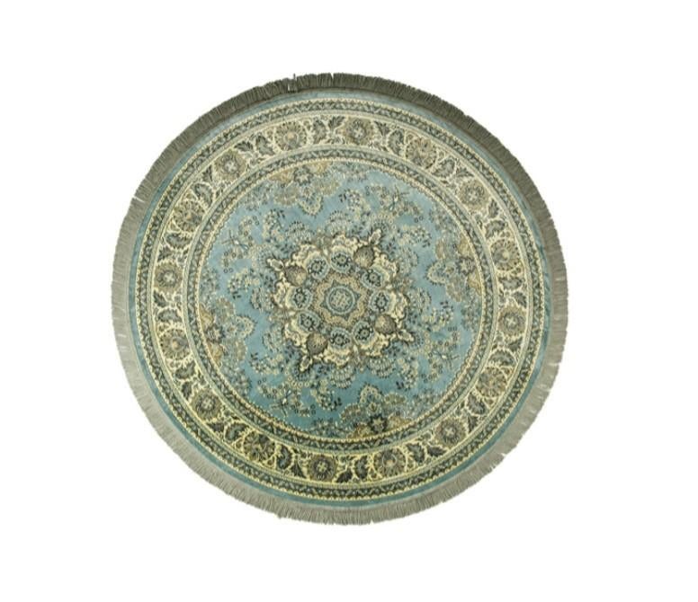 Dutchbone vloerkleed Bodega green 175 cm nieuw, Ophalen, 150 tot 200 cm, Rond, Nieuw