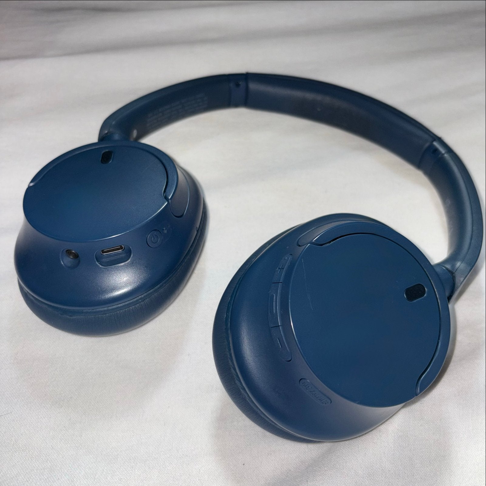 Sony WH-CH720N koptelefoon, Audio, Tv en Foto, Koptelefoons, Bluetooth, Ophalen of Verzenden, Zo goed als nieuw, Blauw