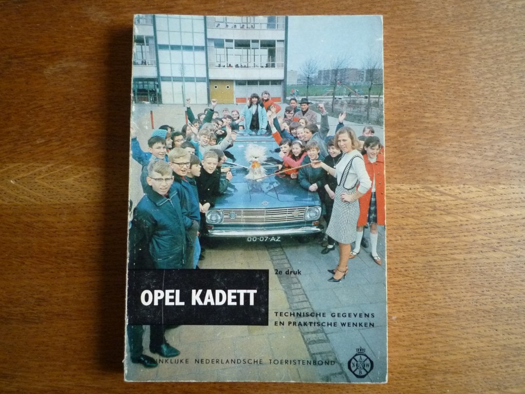 Opel Kadett-B boek ANWB, Auto diversen, Ophalen of Verzenden