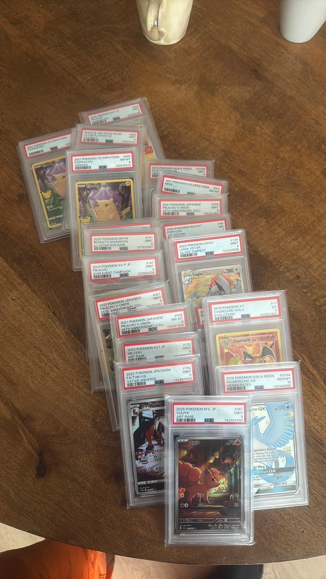 Diverse pokemon slabs, Hobby en Vrije tijd, Verzamelkaartspellen | Yu-gi-Oh!, Ophalen of Verzenden, Zo goed als nieuw