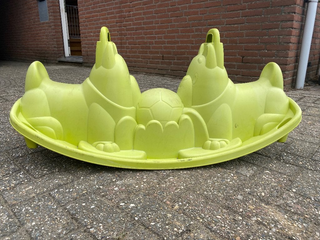 Smoby wip, Ophalen, Gebruikt