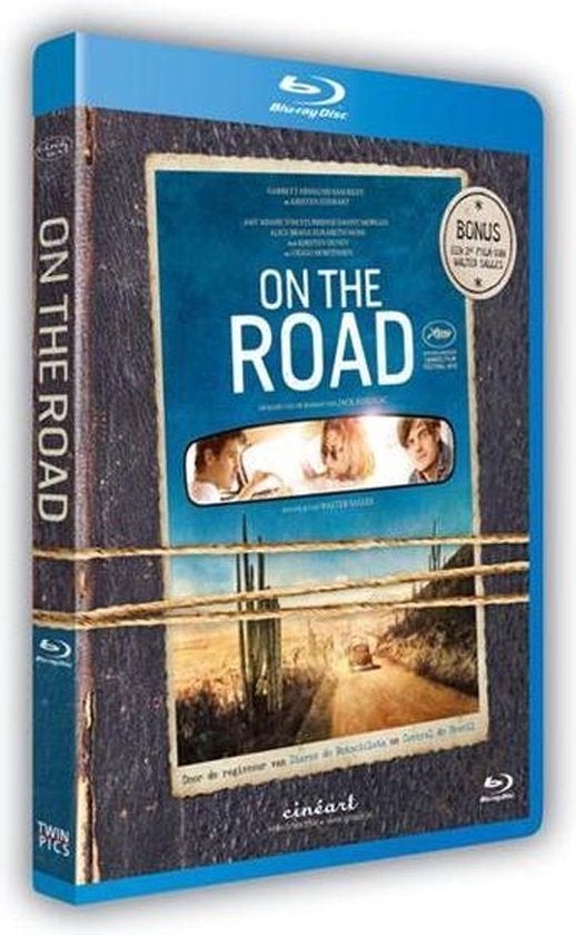BLU-RAY ON THE ROAD NAAKTE KRISTEN STEWART SAM RILEY, Avontuur, Verzenden, Film, Zo goed als nieuw