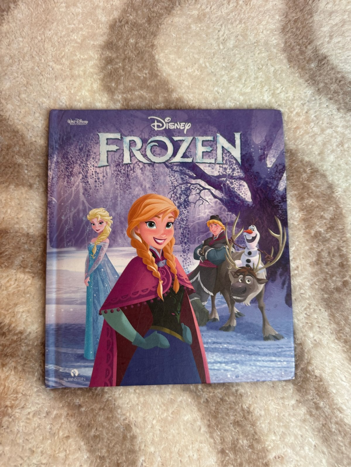 Disney Frozen Lees & Luisterboek - Zo goed als nieuw, Boeken, Ophalen of Verzenden, Zo goed als nieuw, 3 tot 4 jaar