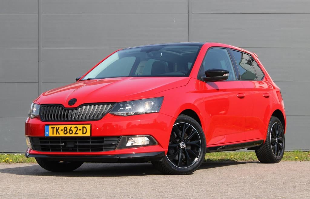 Skoda Fabia 1.0 TSI MonteCarlo Automaat Carplay Panodak !NIE, Auto's, Skoda, Stof, Gebruikt, 1064 kg, Bedrijf