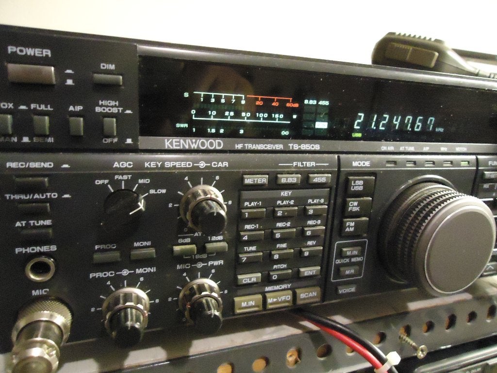 kenwood ts-850 sat, Ophalen, Gebruikt, Zender en Ontvanger