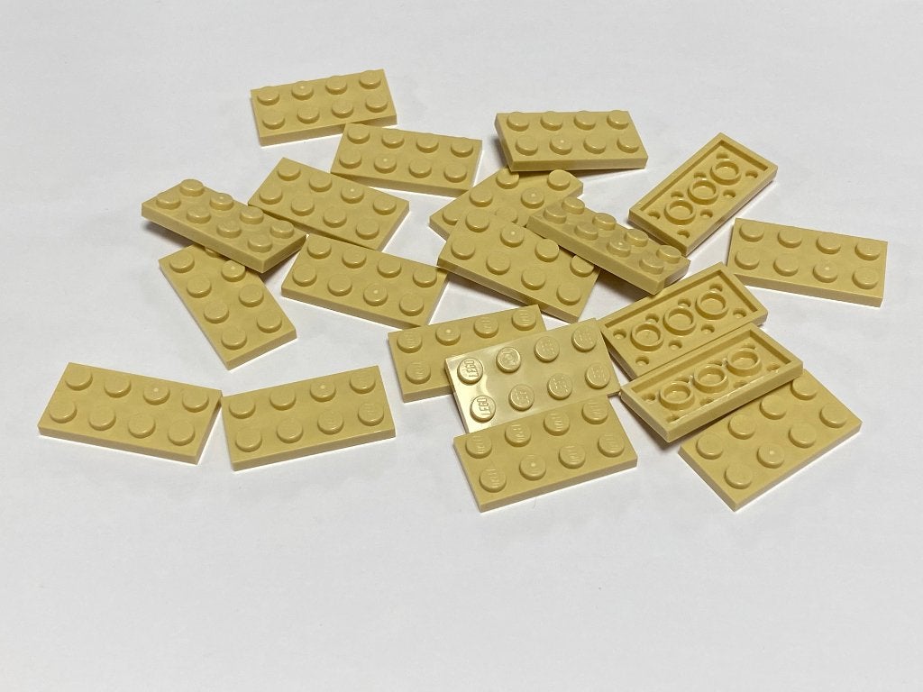 Partij 20x nieuwe 2x4 Lego platen in diverse kleuren, Overige thema's, Lego, Nieuw, Ophalen of Verzenden