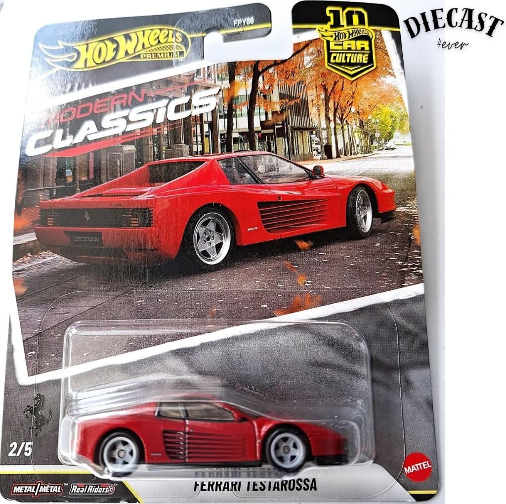 Hot Wheels Premium Ferrari Testarossa Modern Classics series, Ophalen, Nieuw, Auto