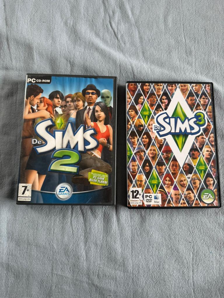 The Sims 2 + 3, 1 speler, Ophalen of Verzenden, Zo goed als nieuw, Vanaf 12 jaar