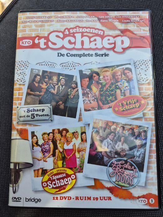 'T SCHAEP MET DE 5 POTEN - DE COMPLETE SERIE, Cd's en Dvd's, Boxset, Ophalen of Verzenden, Zo goed als nieuw, Komedie
