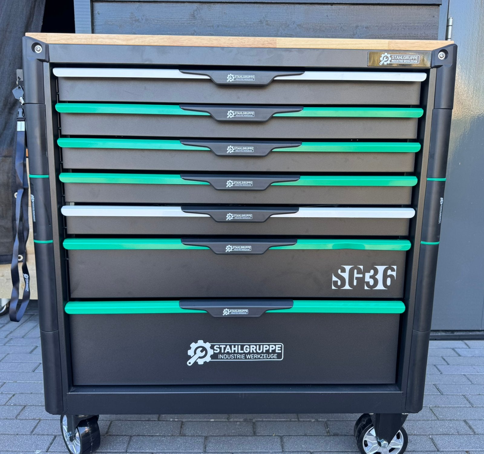 NIEUW Stahlgruppe SG36 Gereedschapswagen, Ophalen, Zo goed als nieuw, Gereedschapsopslag, Overige merken