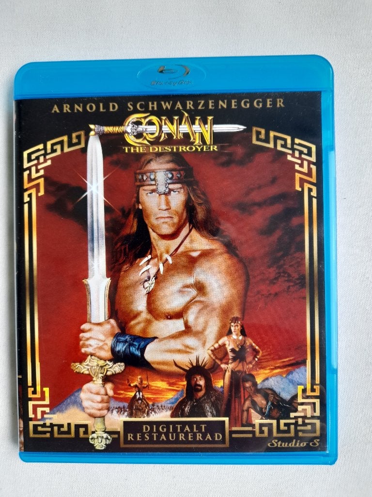 Conan The Destroyer - Blu-Ray, Ophalen of Verzenden, Zo goed als nieuw, Blu-ray, Science Fiction en Fantasy