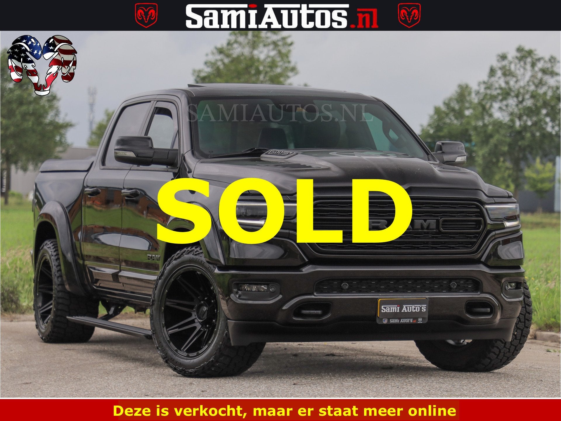 Dodge Ram HULK WIDE BODY KIT | HEMI 5.7 V8 402PK | MEEST DIK, Auto's, Automaat, Gebruikt, 5654 cc, Met garantie (alle)