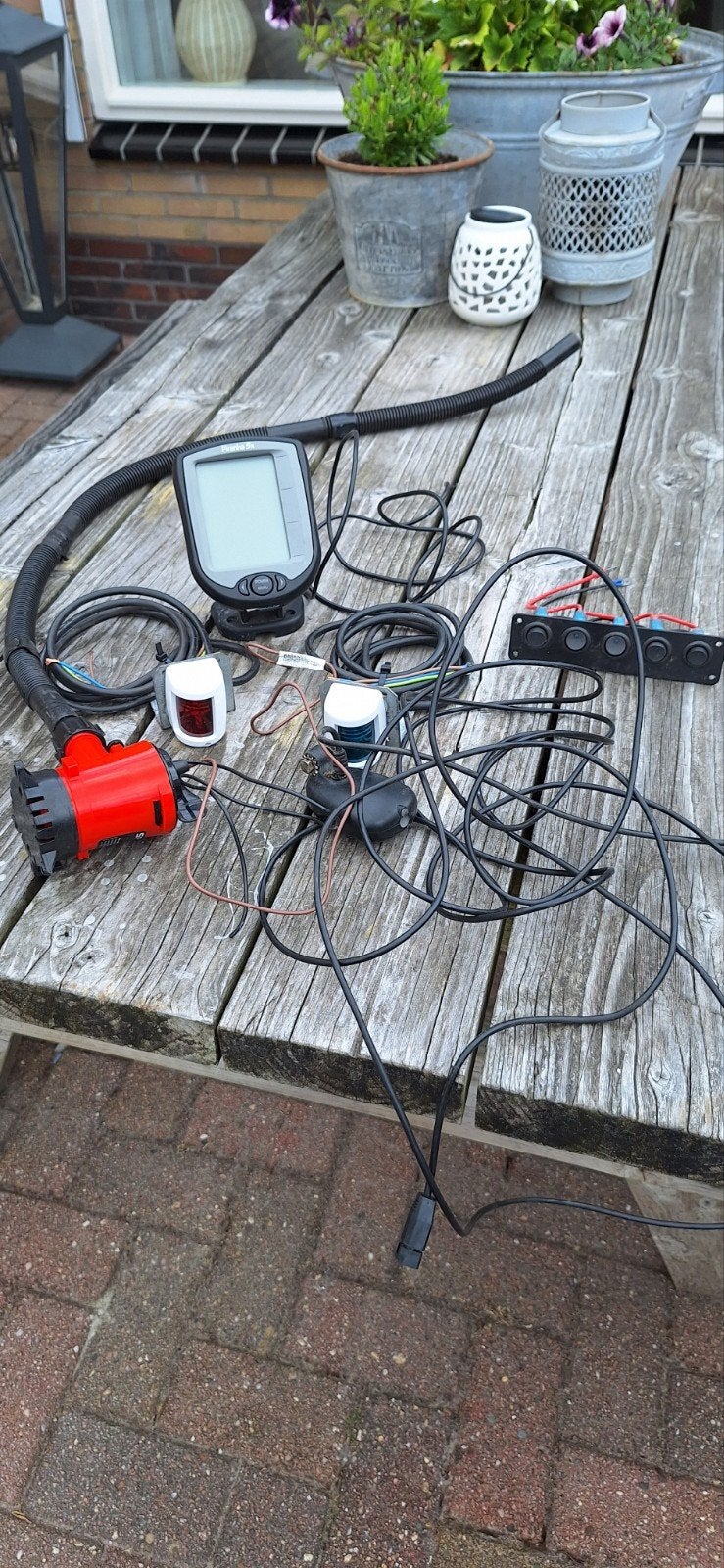 Bilgeomp fishfinder enz, Watersport en Boten, Ophalen of Verzenden