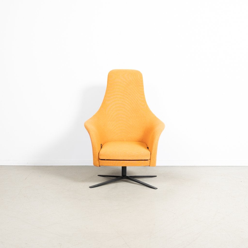 Montis Marvin Fauteuil Geel Stof, Niet ingevuld, Zo goed als nieuw, Niet ingevuld, Niet ingevuld