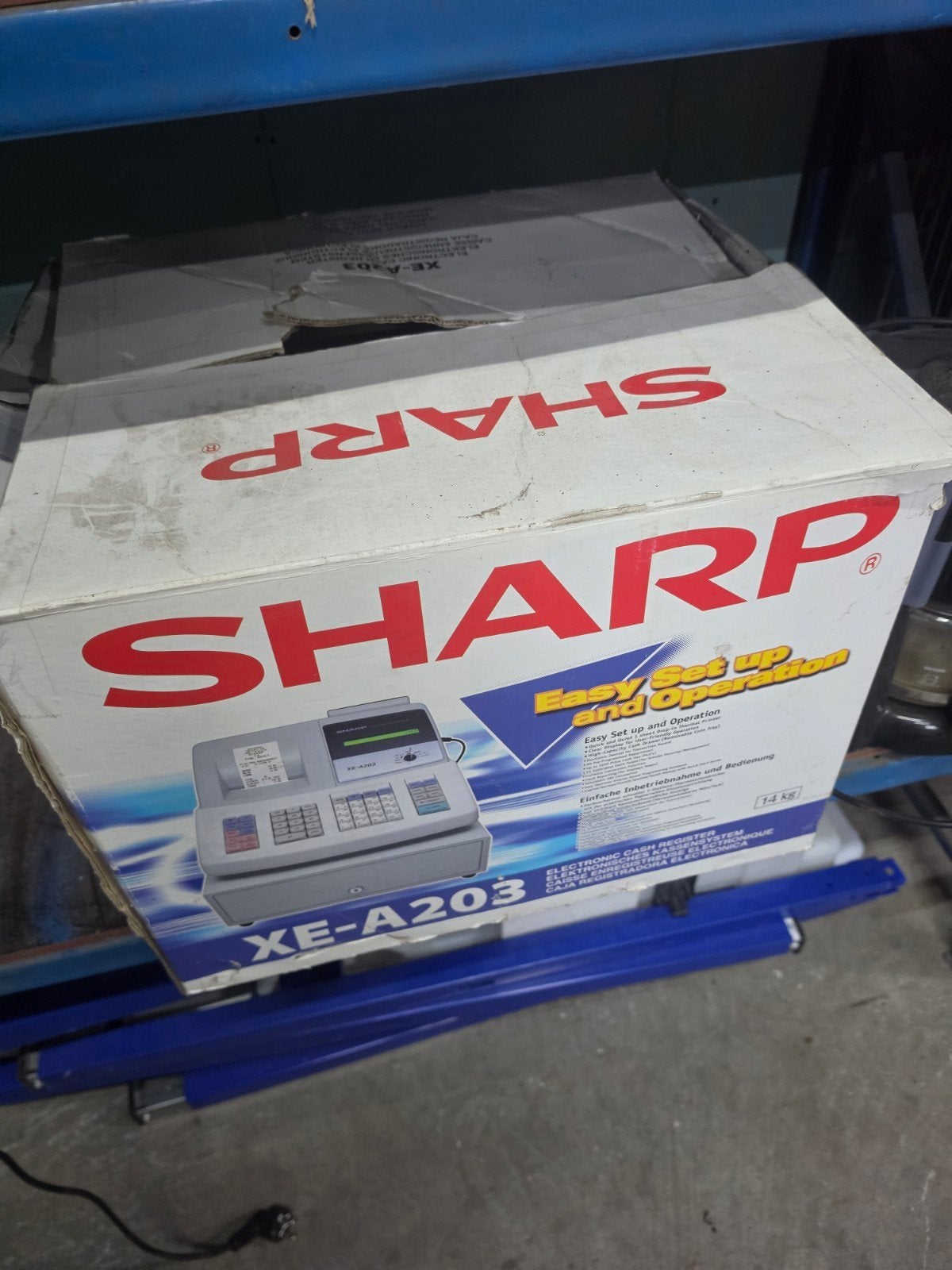 Sharp XE-A203 Kassa - Eenvoudig in te stellen en te bedienen, Ophalen of Verzenden