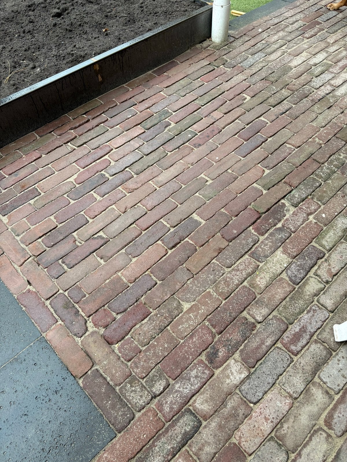 Oud gebakken dikformaat klinkers, Ophalen, Gebruikt, Klinkers
