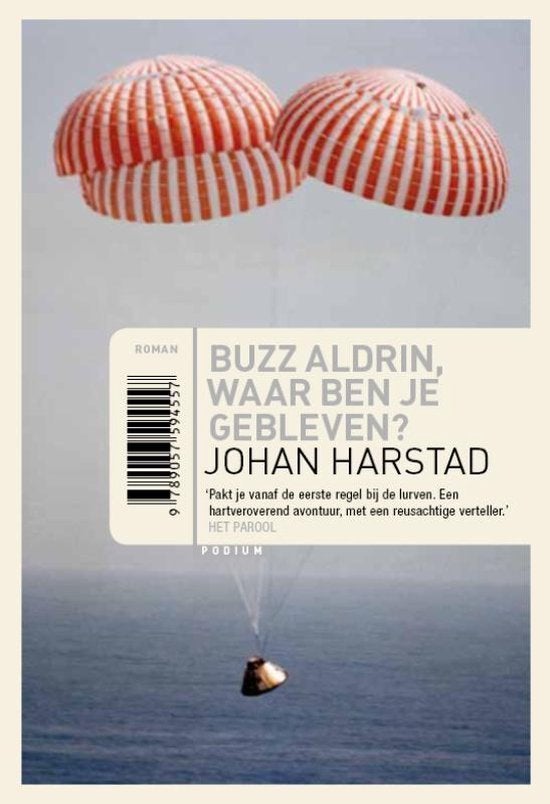 Johan Harstad - Buzz Aldrin waar ben je gebleven, Ophalen of Verzenden, Zo goed als nieuw