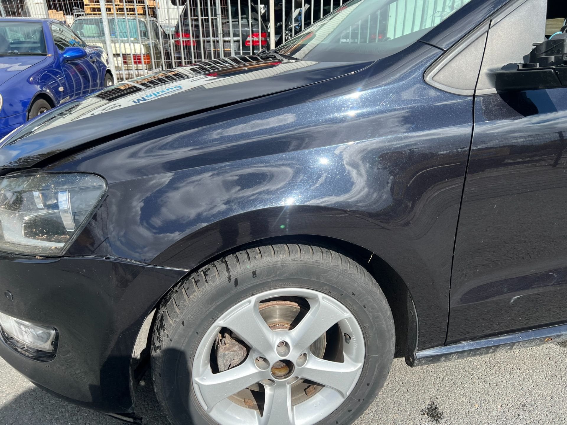 vw polo 6r Zwart LC9X links voorscherm 2009-2016, Gebruikt, Volkswagen, Volkswagen AG, Berliner Ring 2
38440  Wolfsburg, DE