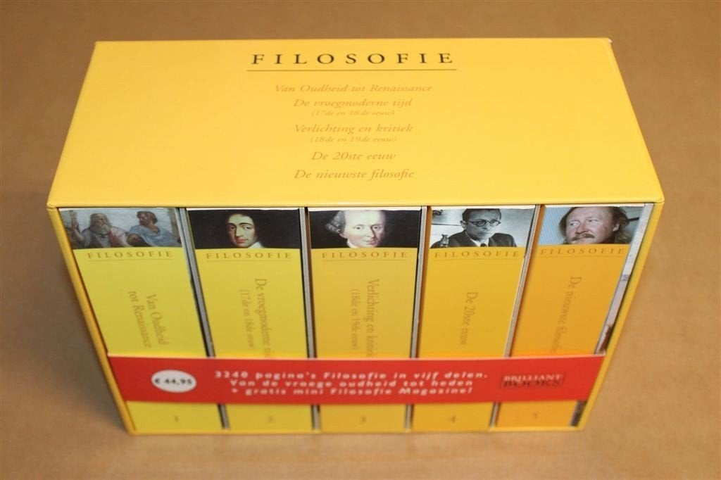 Filosofie Boxset — Van Oudheid tot Heden, 5 Delen, Verzenden, Zo goed als nieuw, Algemeen