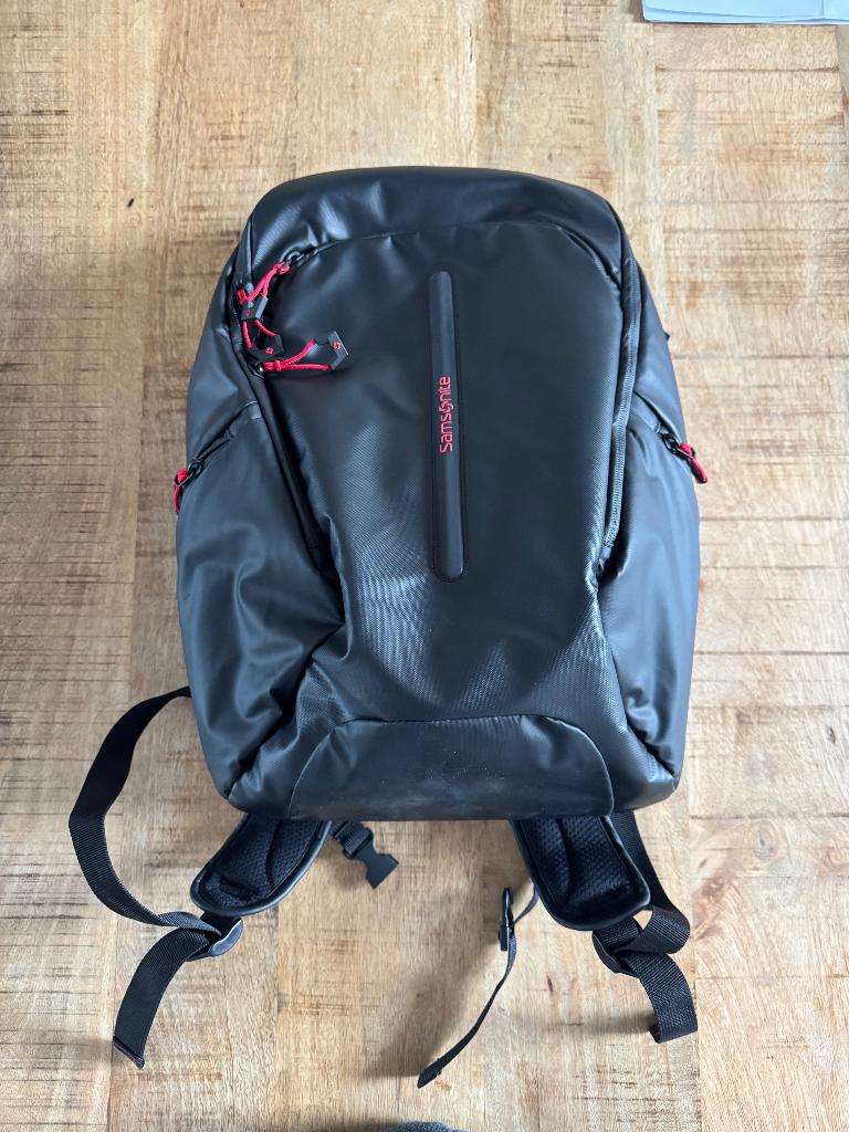 Samsonite Ecodiver Urban Laptop Backpack M USB black, Computers en Software, Laptoptassen, Ophalen, 16 inch, Zo goed als nieuw