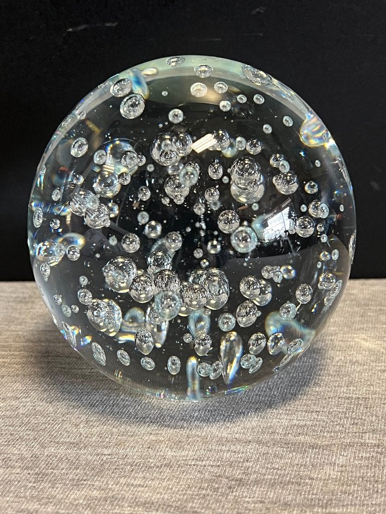 Presse-Papier Glazen Bol Paperweight Glas, Antiek en Kunst, Antiek | Glas en Kristal, Ophalen of Verzenden
