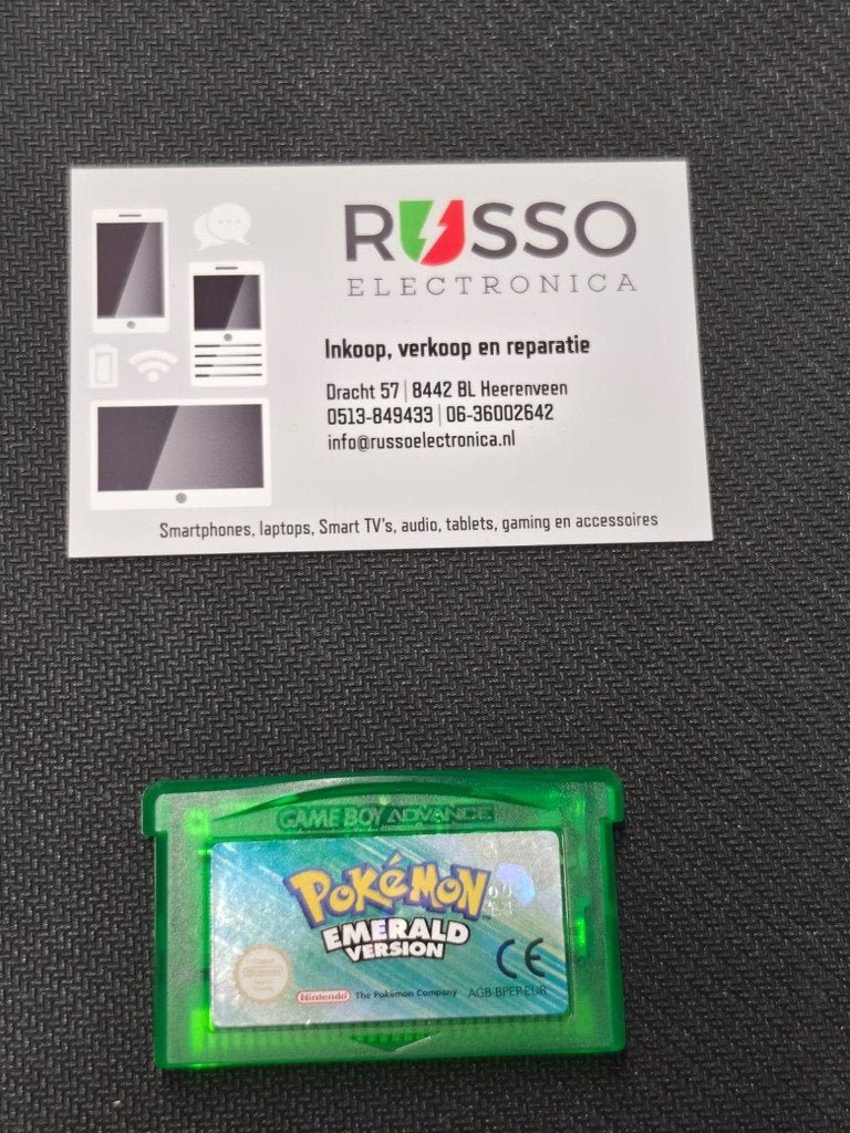 Pokémon Emerald Version - Game Boy Advance, Nintendo, Gebruikt, 1 speler, Ophalen of Verzenden