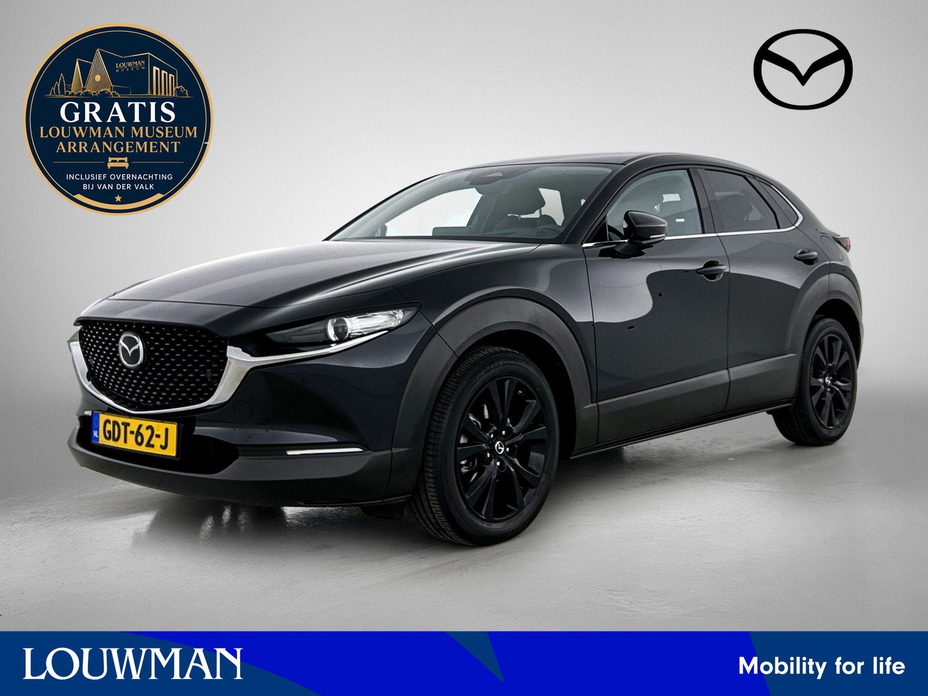 Mazda CX-30 2.0 e-SkyActiv-G M Hybrid Homura Automaat | Park