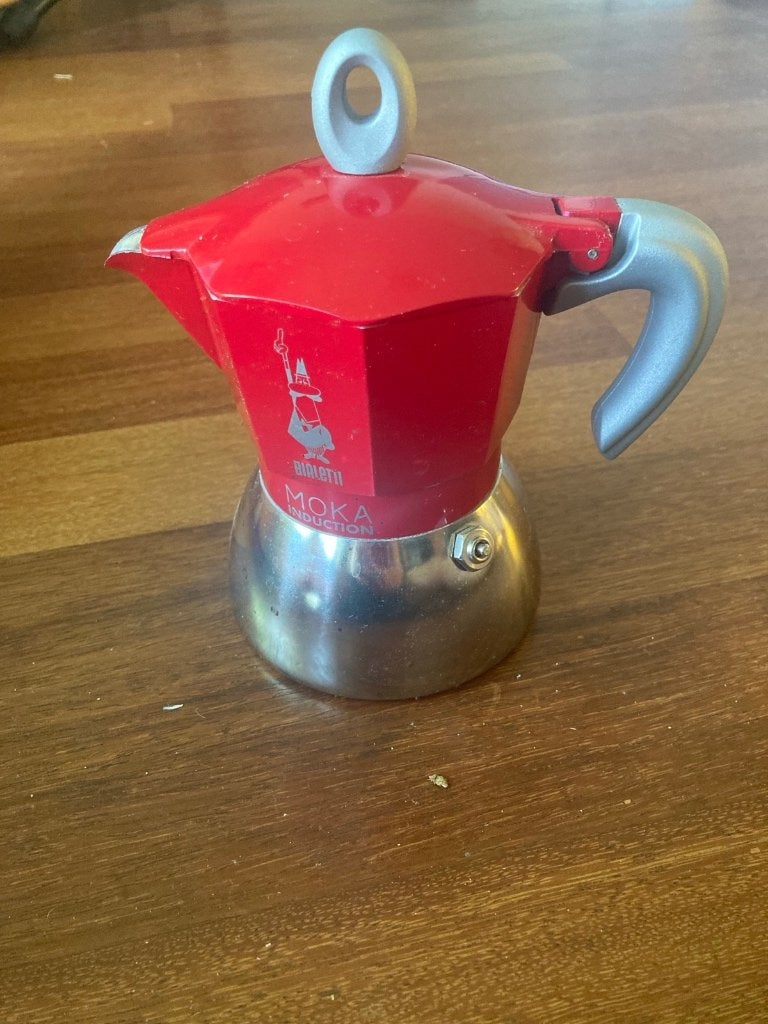 3 x percolator Bialetti gas, inductie, Ophalen, Zo goed als nieuw, Overige modellen