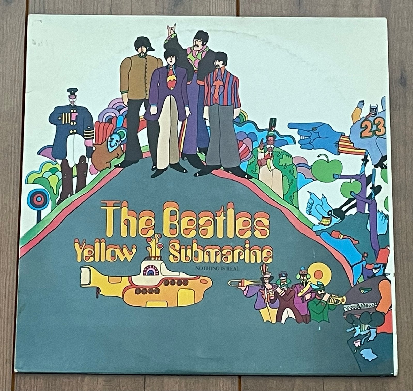 The Beatles - Yellow Submarine lp / Early Reissue, VG+, LP, Gebruikt, Ophalen of Verzenden, 12 inch