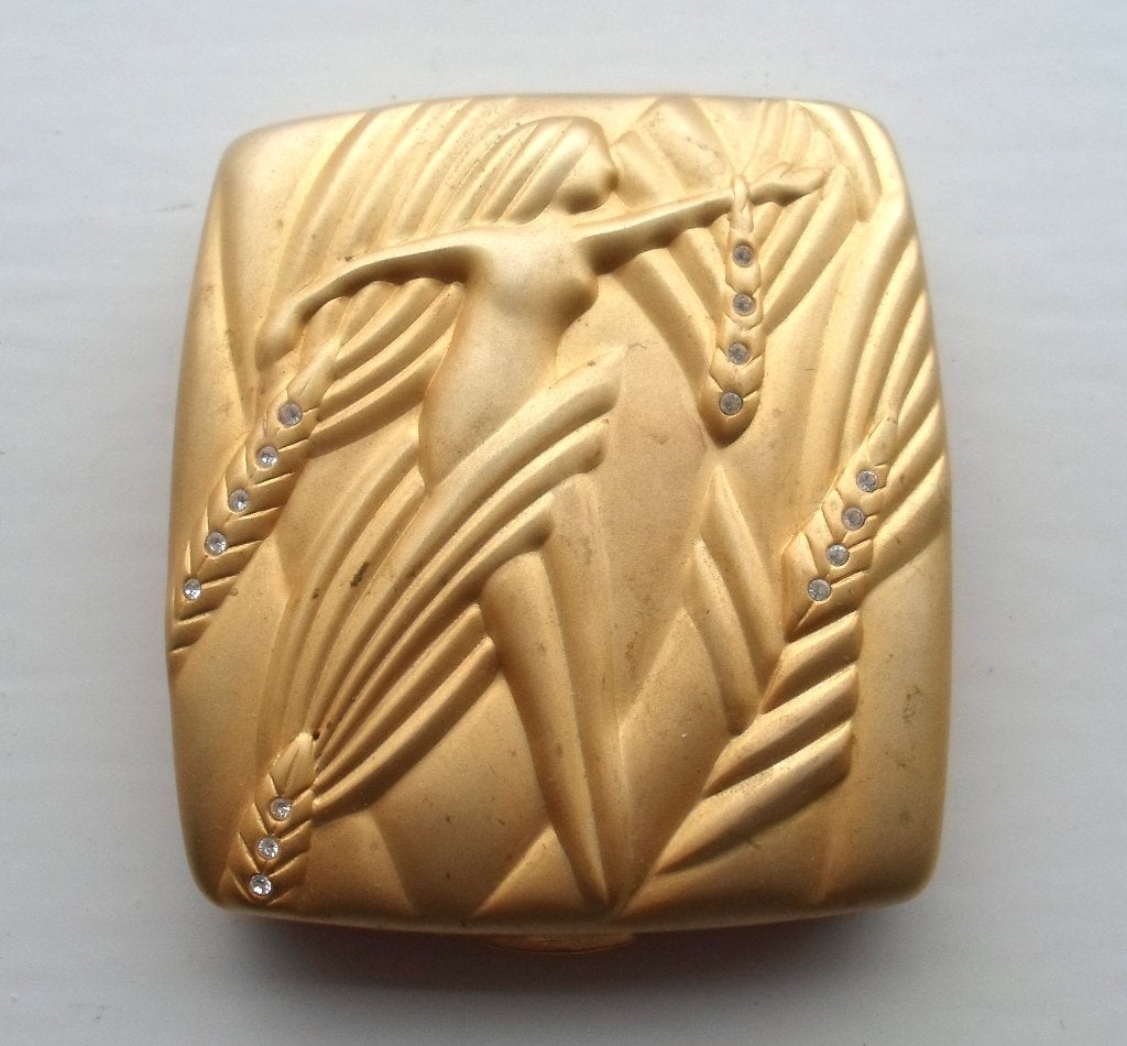 Poederdoos / powdercompact Estée Lauder uit de Zodiac serie., Ophalen of Verzenden