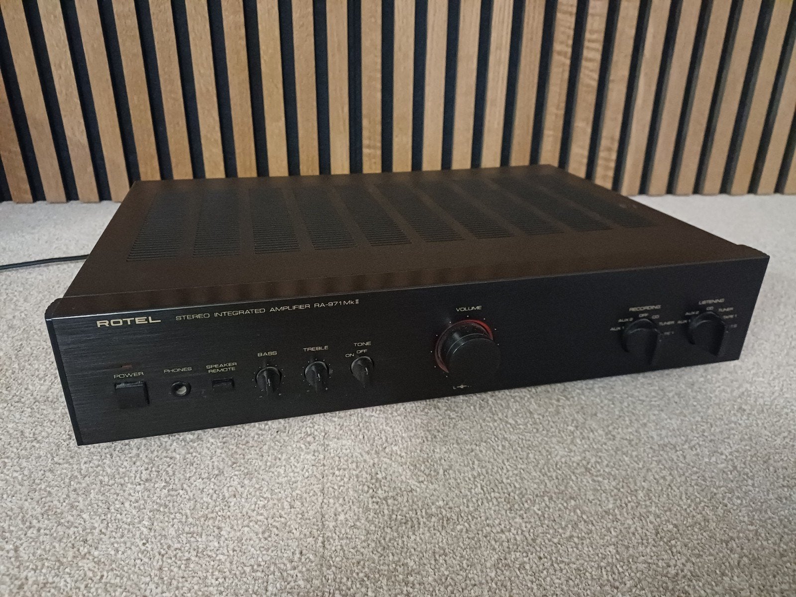 Rotel RA-971MK2 Stereo Geïntegreerde Versterker, Ophalen of Verzenden, Gebruikt, Overige merken