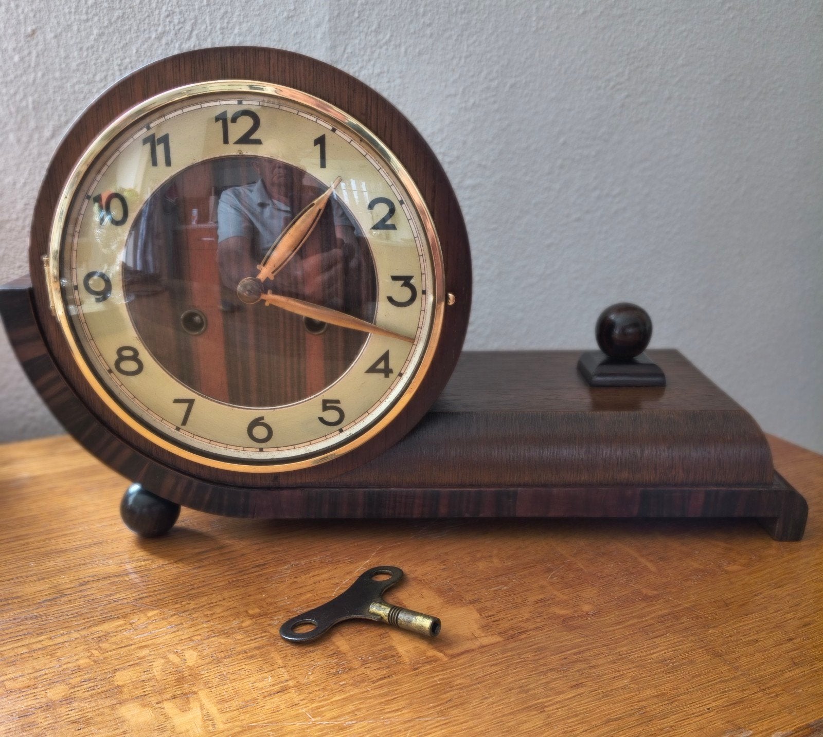 Zeldzame Art Deco Pendule - Uniek Model, Antiek en Kunst, Antiek | Klokken, Verzenden